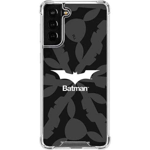 DC Comics Batman Dark Knight Logo Galaxy S21 FE Clear Case